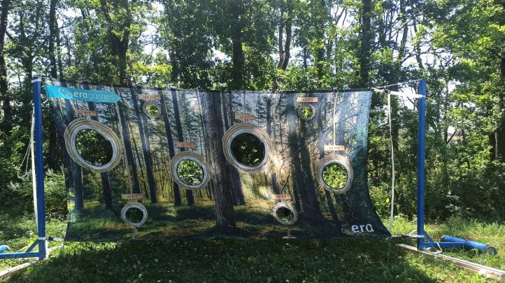 Matériel pour archers (cibles et filets)